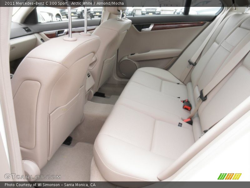 Arctic White / Almond/Mocha 2011 Mercedes-Benz C 300 Sport