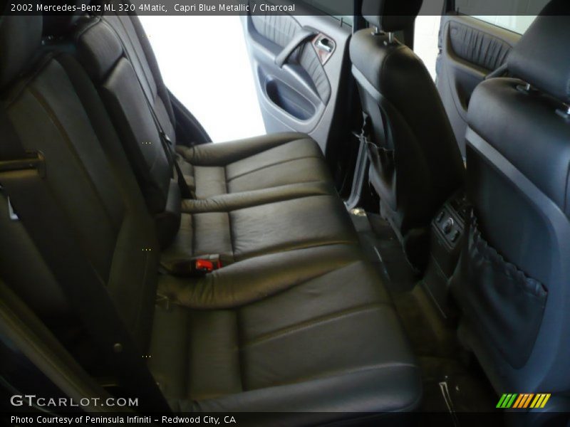 Capri Blue Metallic / Charcoal 2002 Mercedes-Benz ML 320 4Matic
