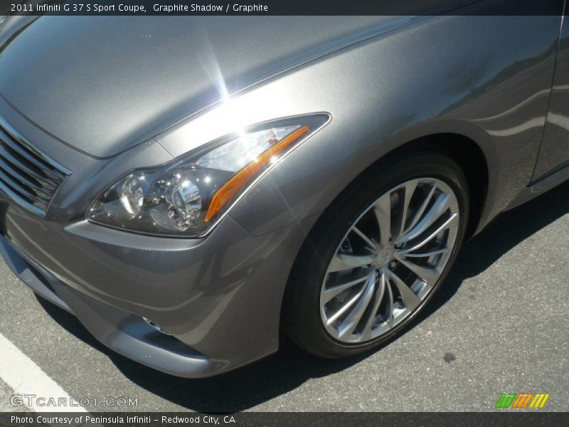 Graphite Shadow / Graphite 2011 Infiniti G 37 S Sport Coupe