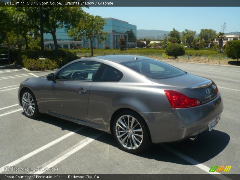 Graphite Shadow / Graphite 2011 Infiniti G 37 S Sport Coupe