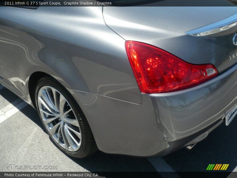 Graphite Shadow / Graphite 2011 Infiniti G 37 S Sport Coupe