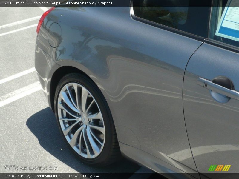 Graphite Shadow / Graphite 2011 Infiniti G 37 S Sport Coupe