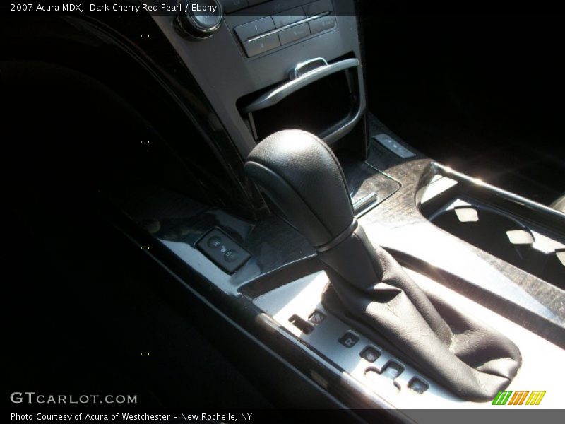 Dark Cherry Red Pearl / Ebony 2007 Acura MDX