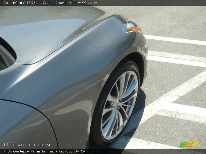 Graphite Shadow / Graphite 2011 Infiniti G 37 S Sport Coupe