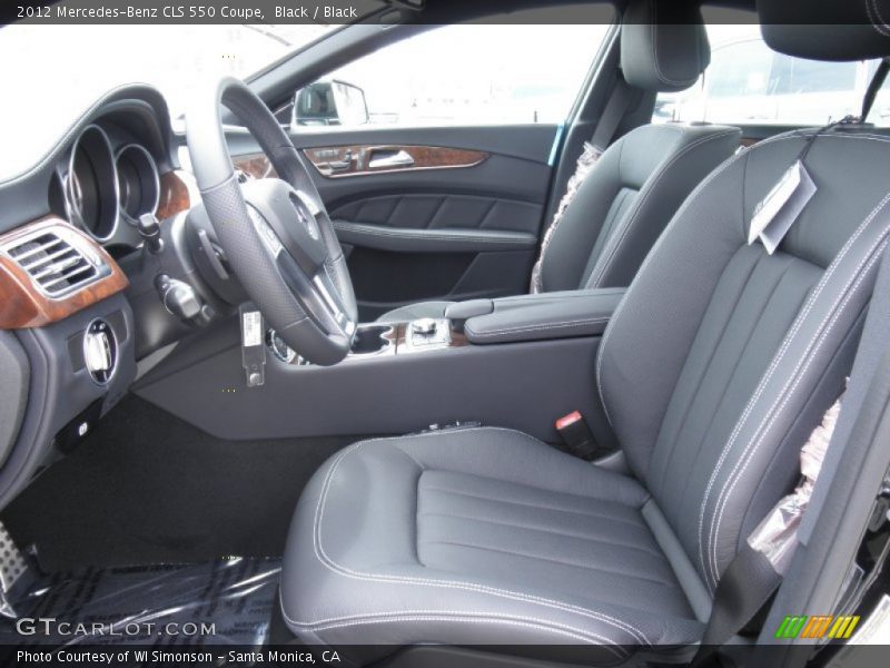  2012 CLS 550 Coupe Black Interior