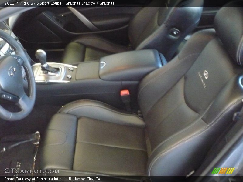 Graphite Shadow / Graphite 2011 Infiniti G 37 S Sport Coupe
