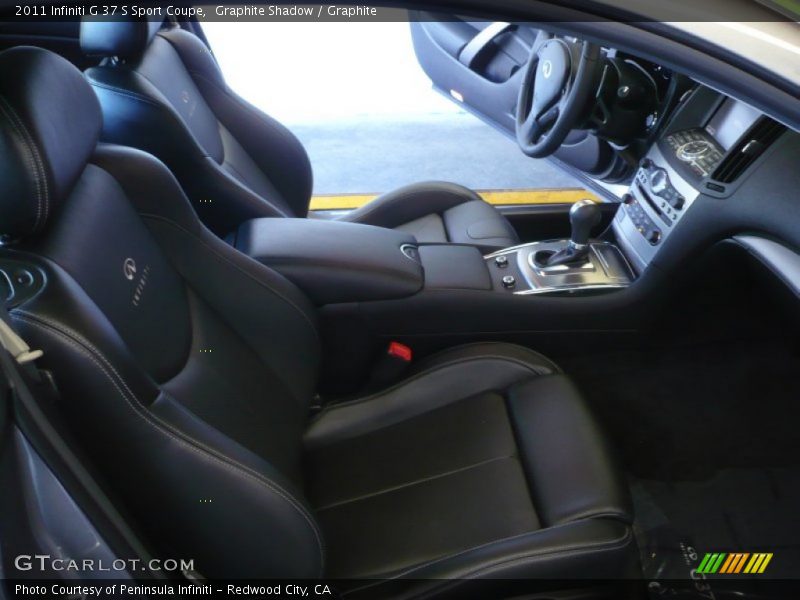 Graphite Shadow / Graphite 2011 Infiniti G 37 S Sport Coupe