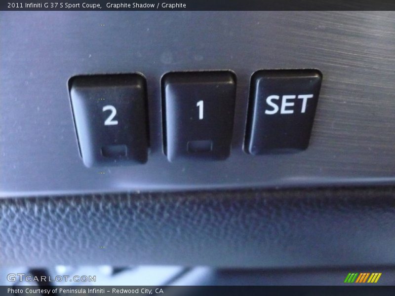 Graphite Shadow / Graphite 2011 Infiniti G 37 S Sport Coupe