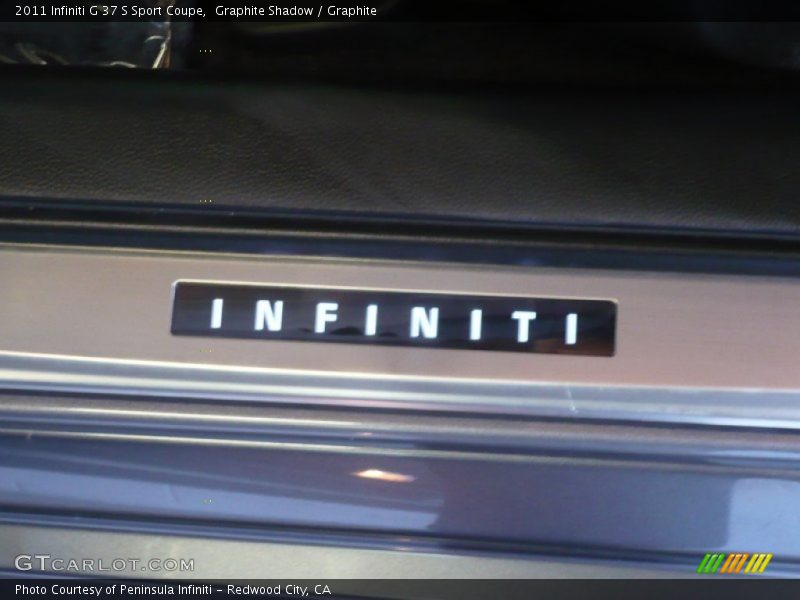 Graphite Shadow / Graphite 2011 Infiniti G 37 S Sport Coupe