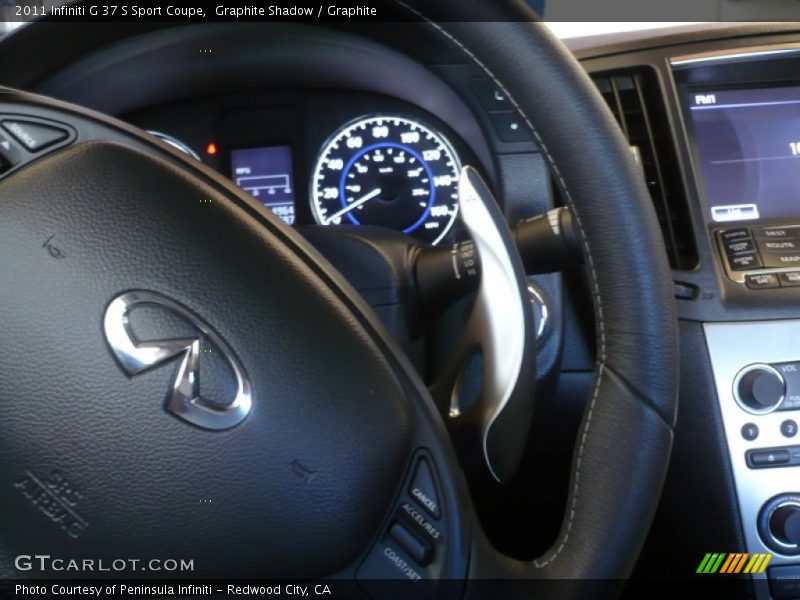 Graphite Shadow / Graphite 2011 Infiniti G 37 S Sport Coupe