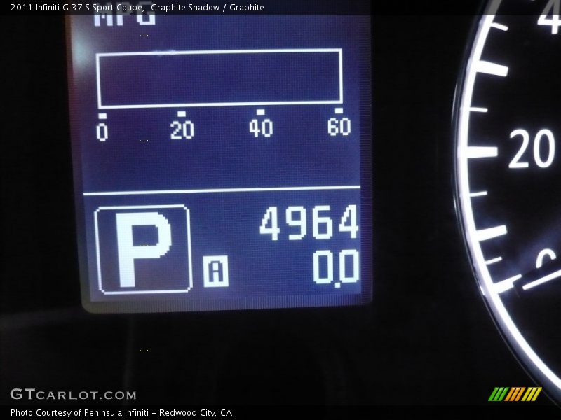 Graphite Shadow / Graphite 2011 Infiniti G 37 S Sport Coupe