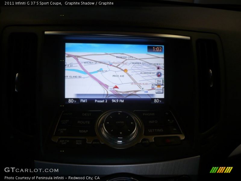Graphite Shadow / Graphite 2011 Infiniti G 37 S Sport Coupe