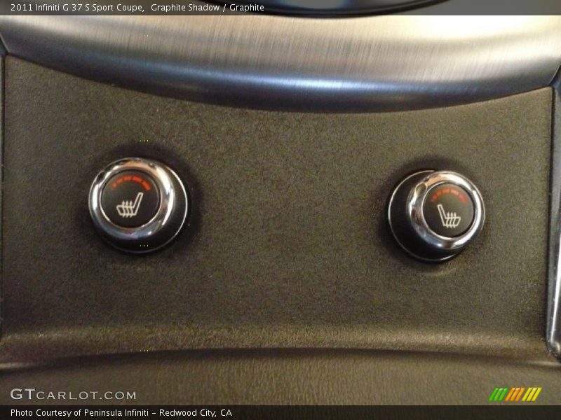 Graphite Shadow / Graphite 2011 Infiniti G 37 S Sport Coupe