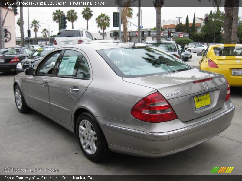 Pewter Metallic / Ash 2005 Mercedes-Benz E 320 Sedan