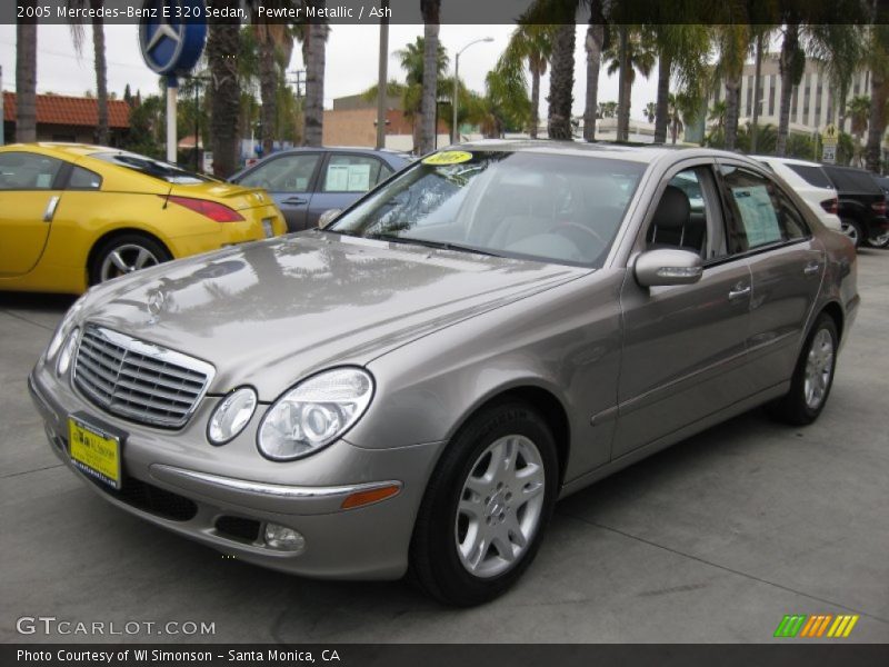 Pewter Metallic / Ash 2005 Mercedes-Benz E 320 Sedan