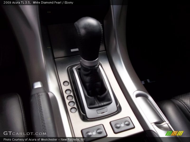 White Diamond Pearl / Ebony 2009 Acura TL 3.5