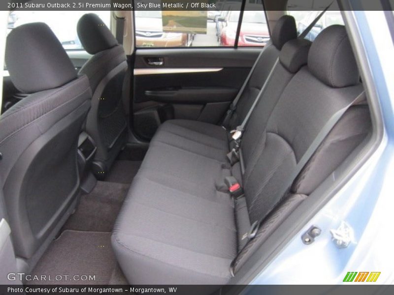  2011 Outback 2.5i Premium Wagon Off Black Interior