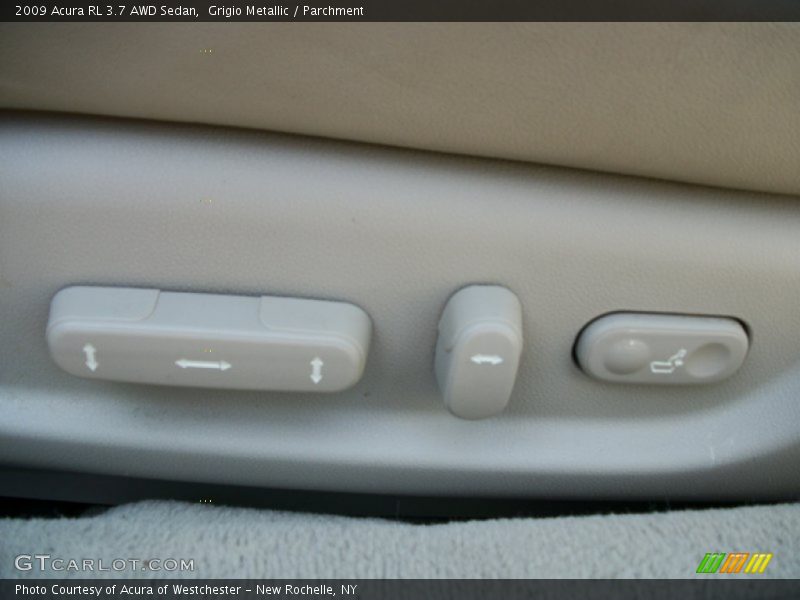 Grigio Metallic / Parchment 2009 Acura RL 3.7 AWD Sedan