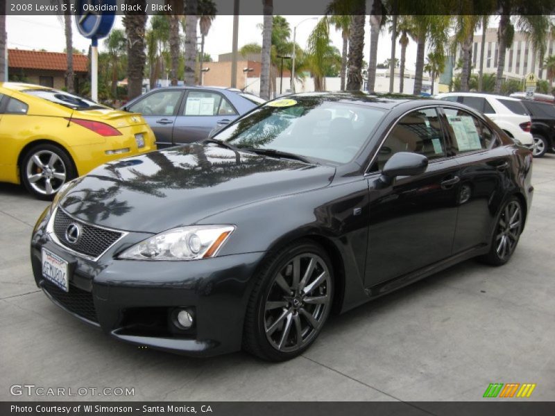 Front 3/4 View of 2008 IS F