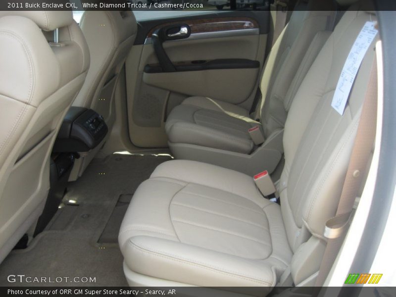 White Diamond Tricoat / Cashmere/Cocoa 2011 Buick Enclave CXL