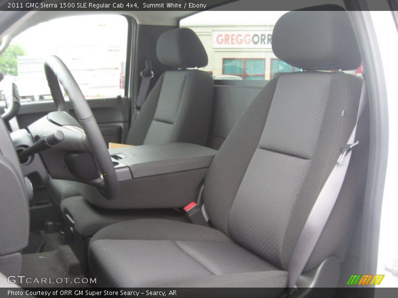 Summit White / Ebony 2011 GMC Sierra 1500 SLE Regular Cab 4x4