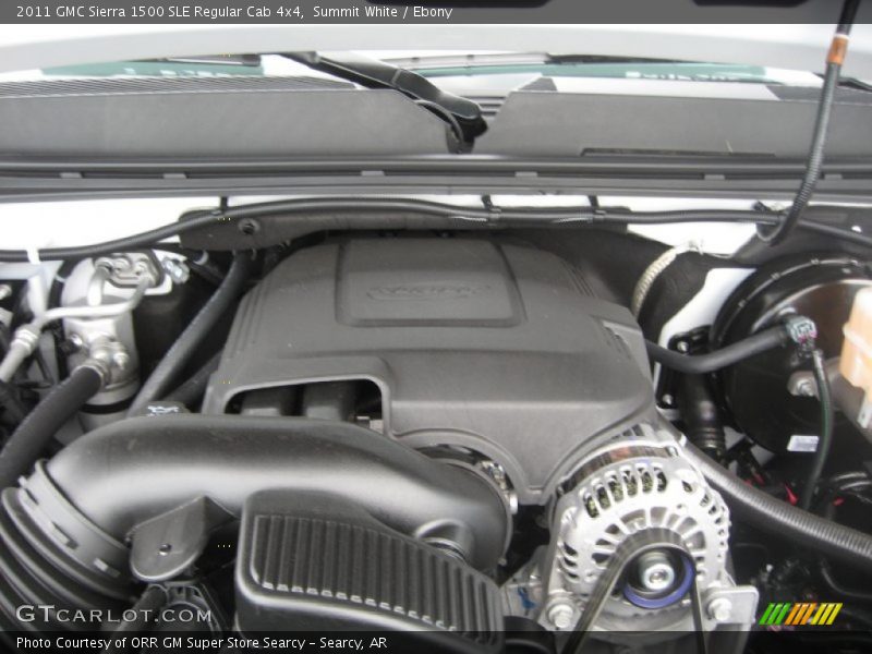  2011 Sierra 1500 SLE Regular Cab 4x4 Engine - 5.3 Liter Flex-Fuel OHV 16-Valve VVT Vortec V8