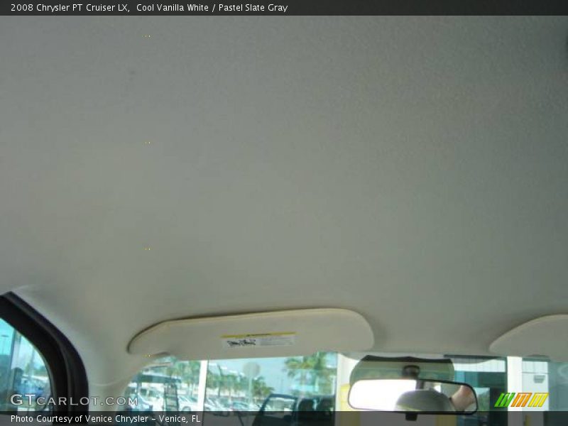 Cool Vanilla White / Pastel Slate Gray 2008 Chrysler PT Cruiser LX