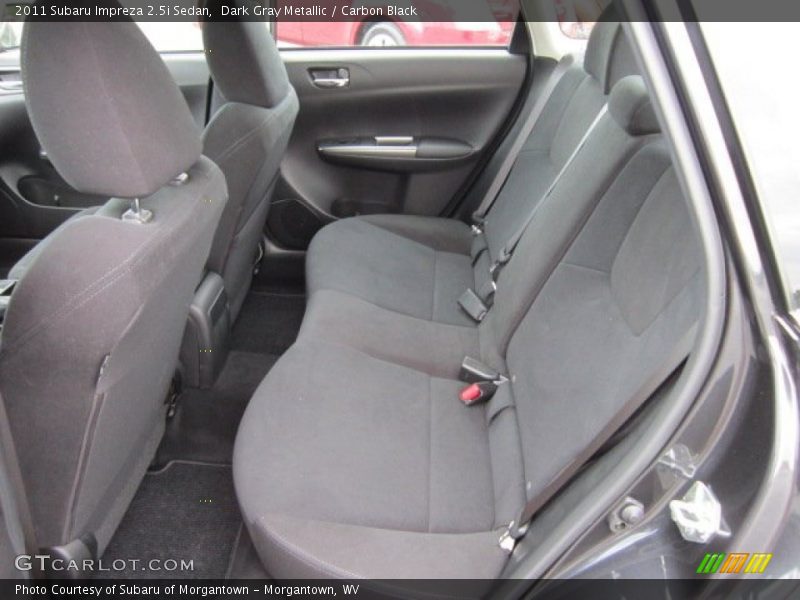  2011 Impreza 2.5i Sedan Carbon Black Interior