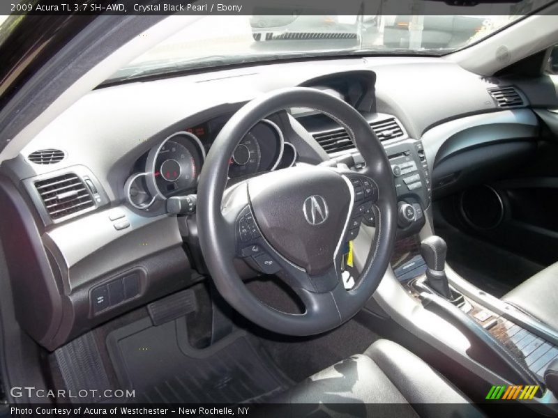 Dashboard of 2009 TL 3.7 SH-AWD
