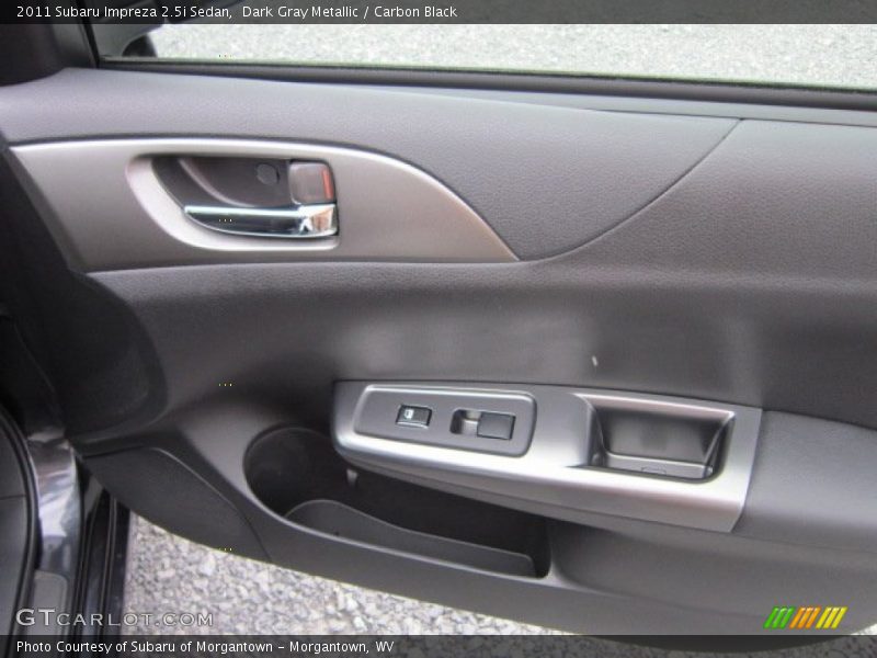 Dark Gray Metallic / Carbon Black 2011 Subaru Impreza 2.5i Sedan