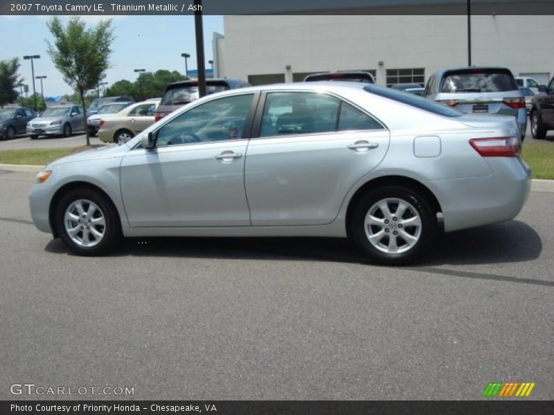Titanium Metallic / Ash 2007 Toyota Camry LE
