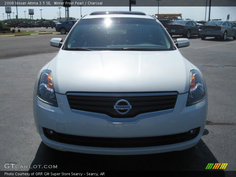 Winter Frost Pearl / Charcoal 2008 Nissan Altima 3.5 SE