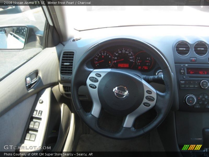 Winter Frost Pearl / Charcoal 2008 Nissan Altima 3.5 SE