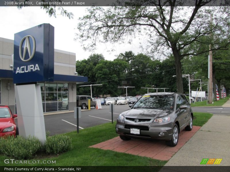 Carbon Bronze Pearl / Taupe 2008 Acura RDX