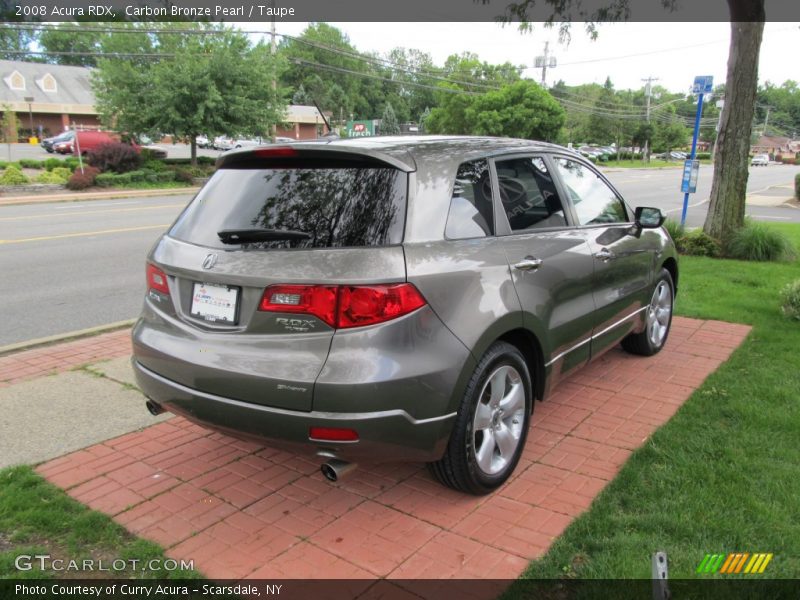 Carbon Bronze Pearl / Taupe 2008 Acura RDX