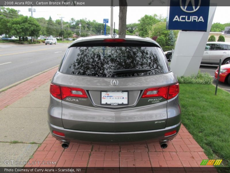 Carbon Bronze Pearl / Taupe 2008 Acura RDX