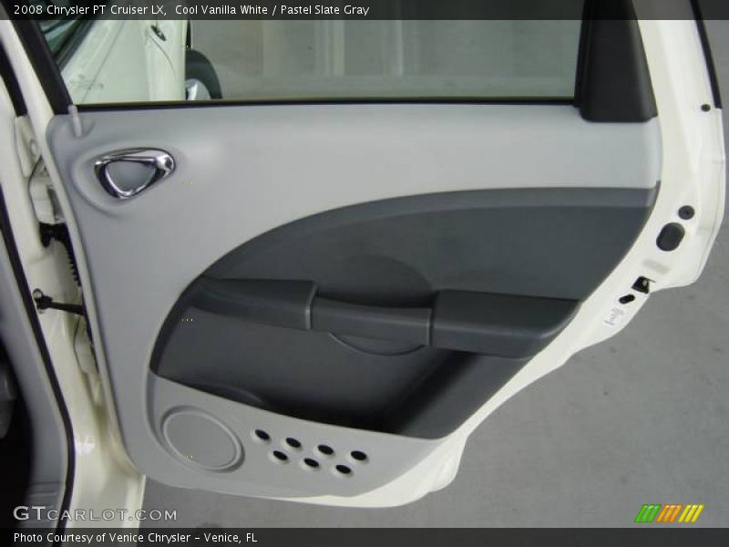 Cool Vanilla White / Pastel Slate Gray 2008 Chrysler PT Cruiser LX