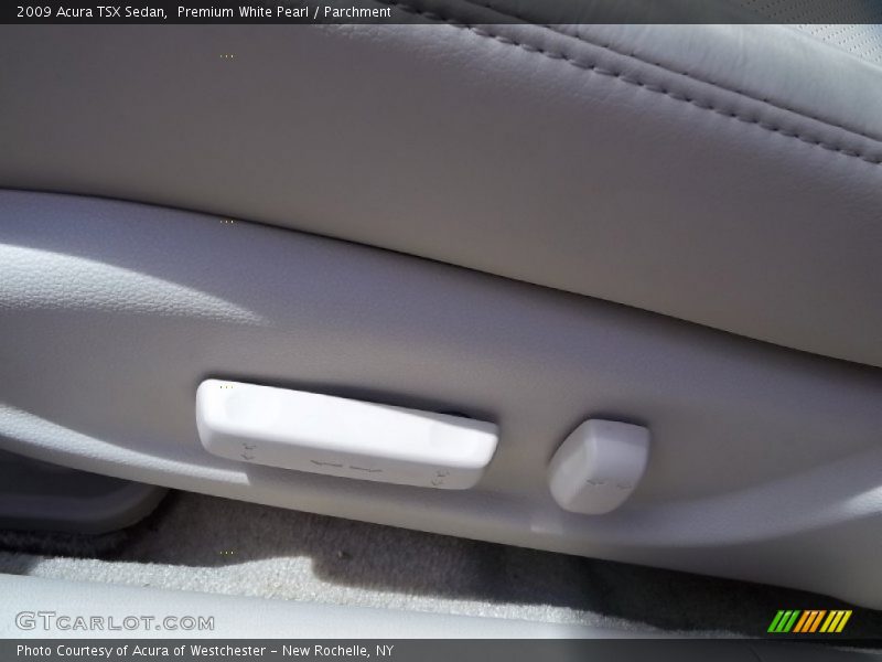 Premium White Pearl / Parchment 2009 Acura TSX Sedan