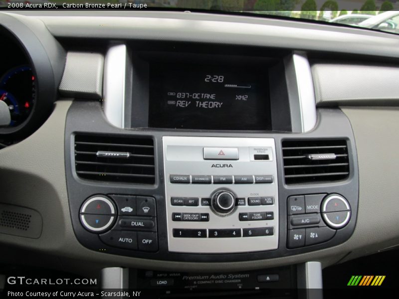 Carbon Bronze Pearl / Taupe 2008 Acura RDX