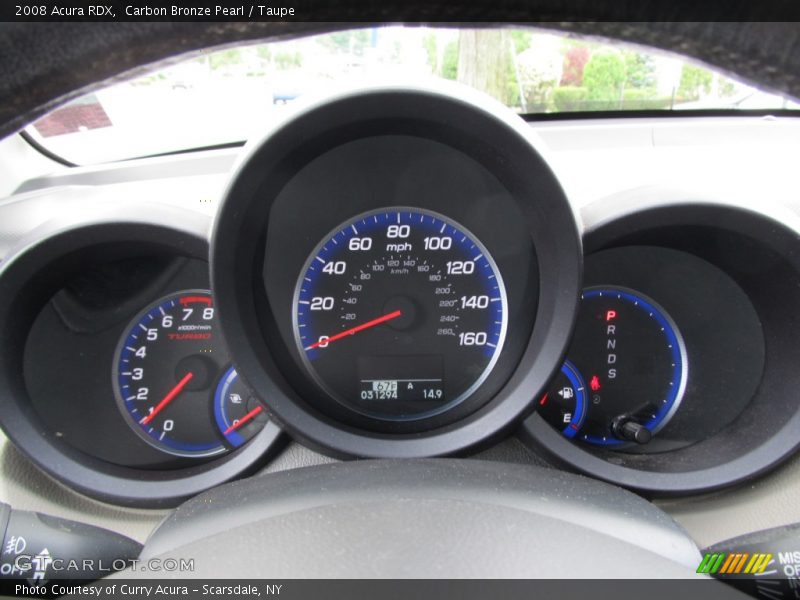 Carbon Bronze Pearl / Taupe 2008 Acura RDX