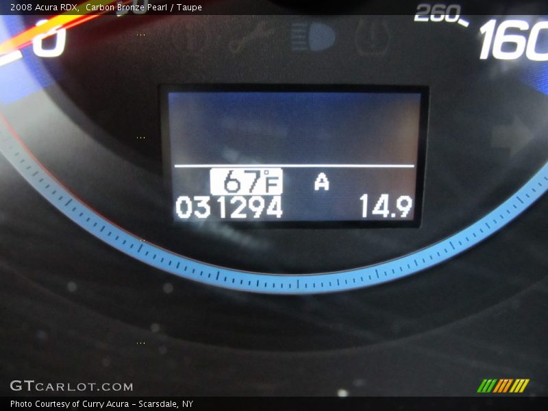 Carbon Bronze Pearl / Taupe 2008 Acura RDX