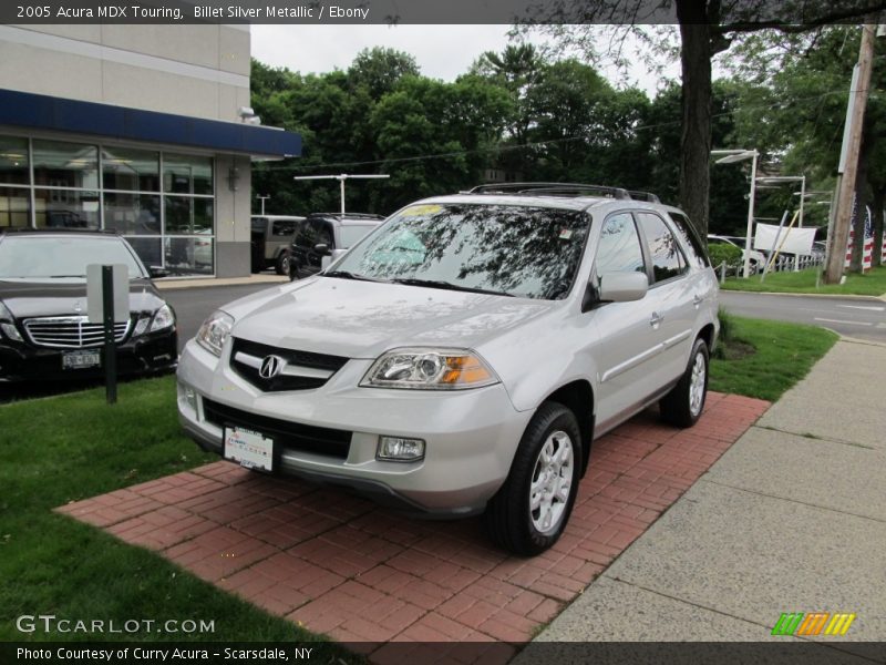 Billet Silver Metallic / Ebony 2005 Acura MDX Touring