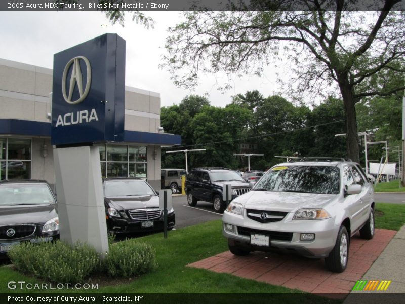Billet Silver Metallic / Ebony 2005 Acura MDX Touring