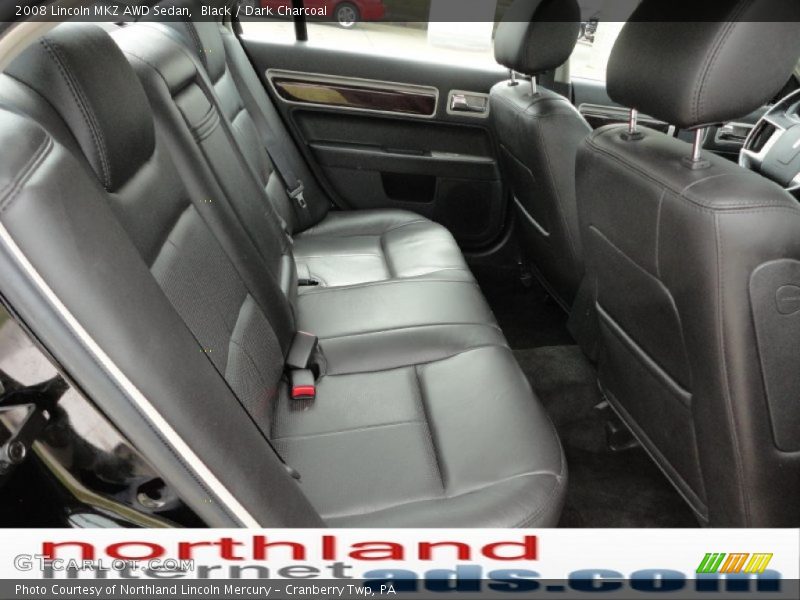 Black / Dark Charcoal 2008 Lincoln MKZ AWD Sedan