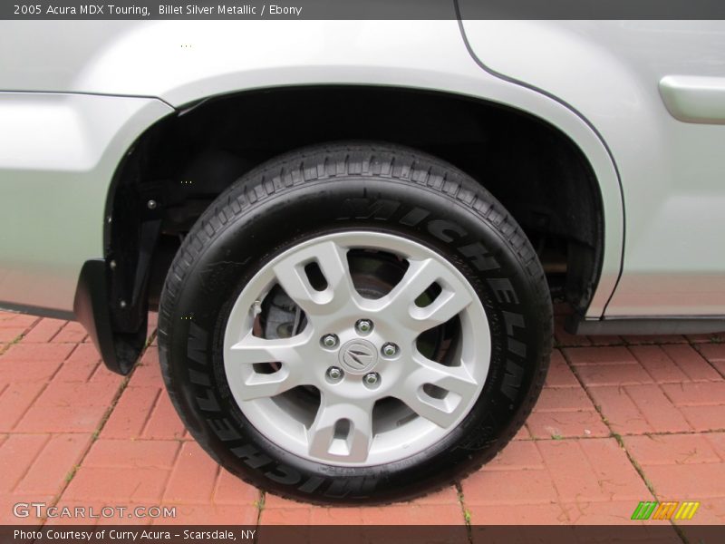 Billet Silver Metallic / Ebony 2005 Acura MDX Touring