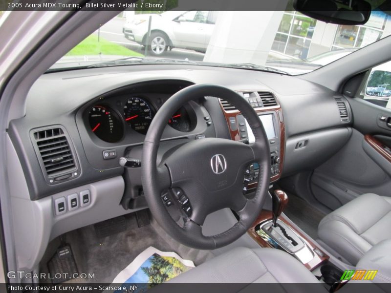 Billet Silver Metallic / Ebony 2005 Acura MDX Touring