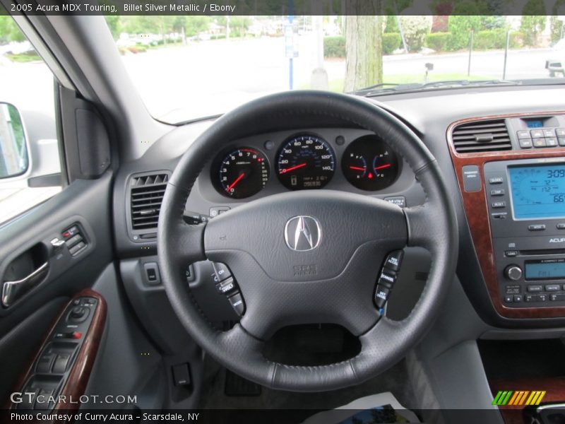 Billet Silver Metallic / Ebony 2005 Acura MDX Touring
