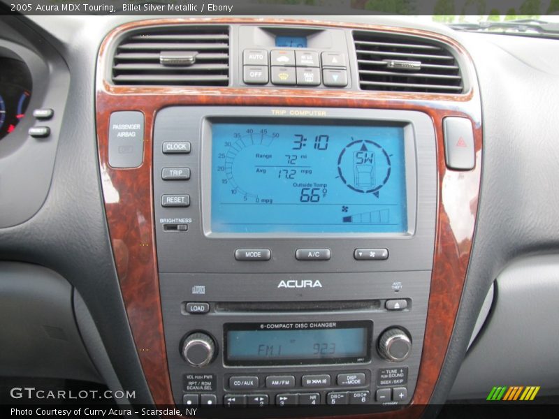 Billet Silver Metallic / Ebony 2005 Acura MDX Touring
