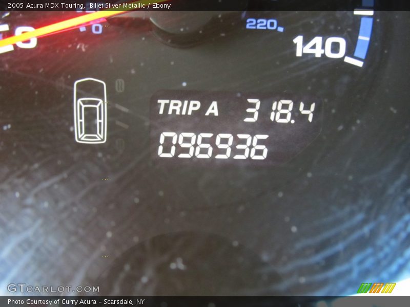 Billet Silver Metallic / Ebony 2005 Acura MDX Touring