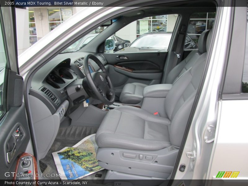 Billet Silver Metallic / Ebony 2005 Acura MDX Touring